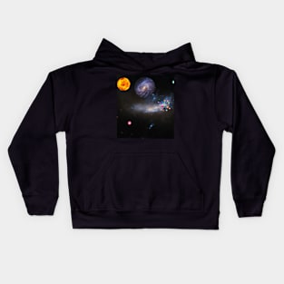 nice universe art Design. Kids Hoodie